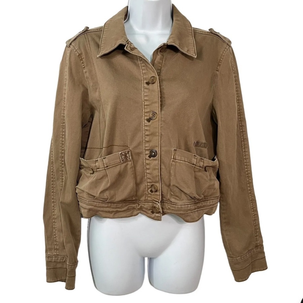 Hei Hei Anthropology Utility Cropped Jacket S